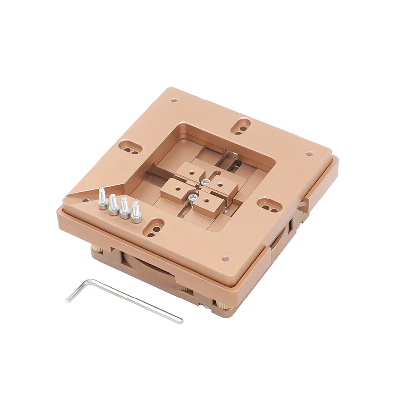 

New Alloy Aluminum BGA Reballing Station Reball Jig 80mm 90mm Universal Stencil Common Use Auto Lock Accurate Position