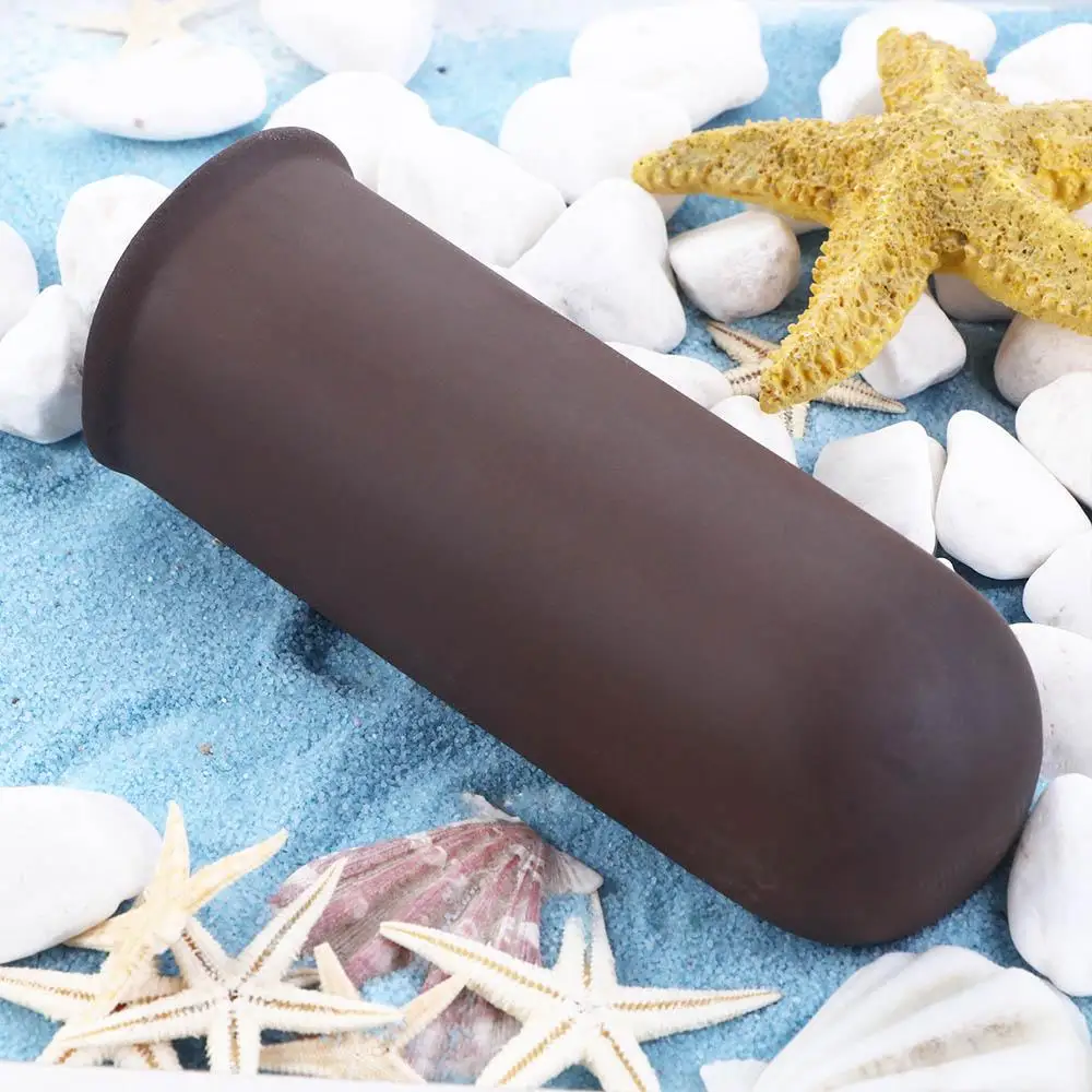 New Fish Tank Cave Aquarium Shelter Ceramic Shrimp Spawn Live Hide Ornament Breeding