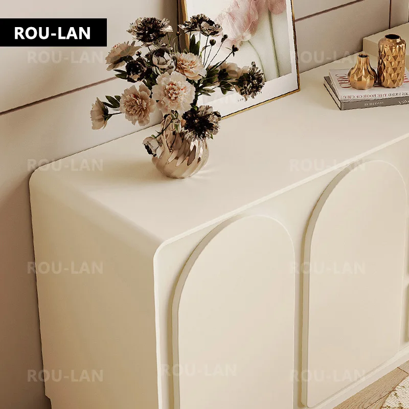 طاولة تزيين حديثة وبسيطة تلسكوبية مع خزانة تخزين ومرآة مكياج وأثاث غرفة النوم