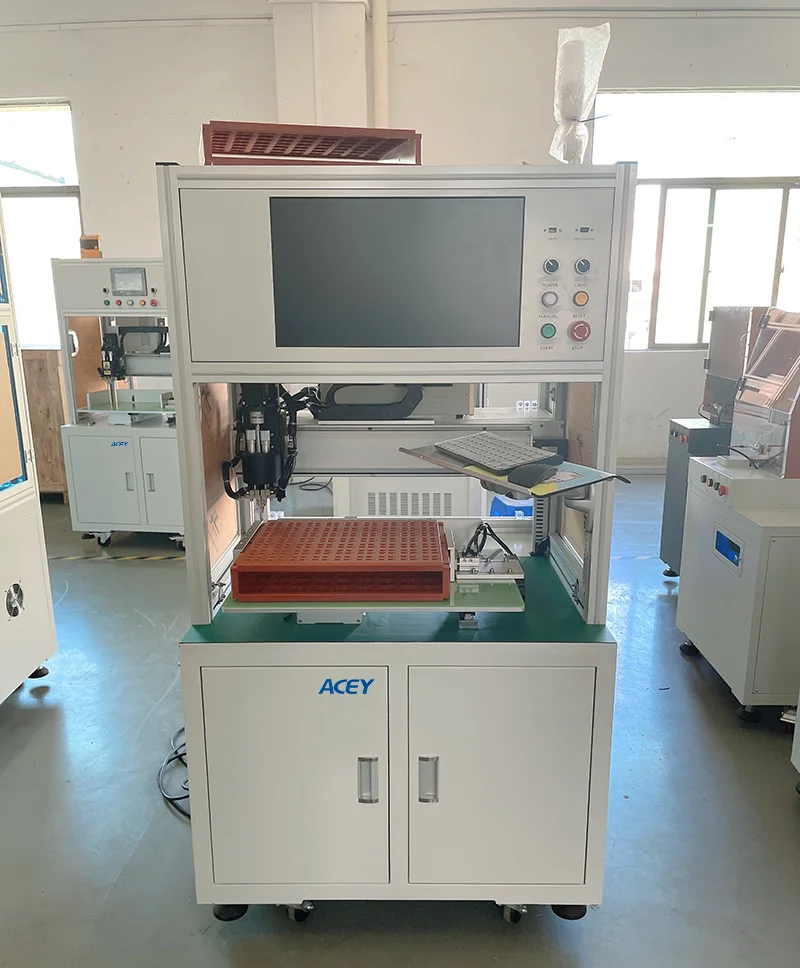 18650 21700 26650 32700 Single Sided Spot Welder Lithium Ion  Pack Spot Welding Machine With PC view 3