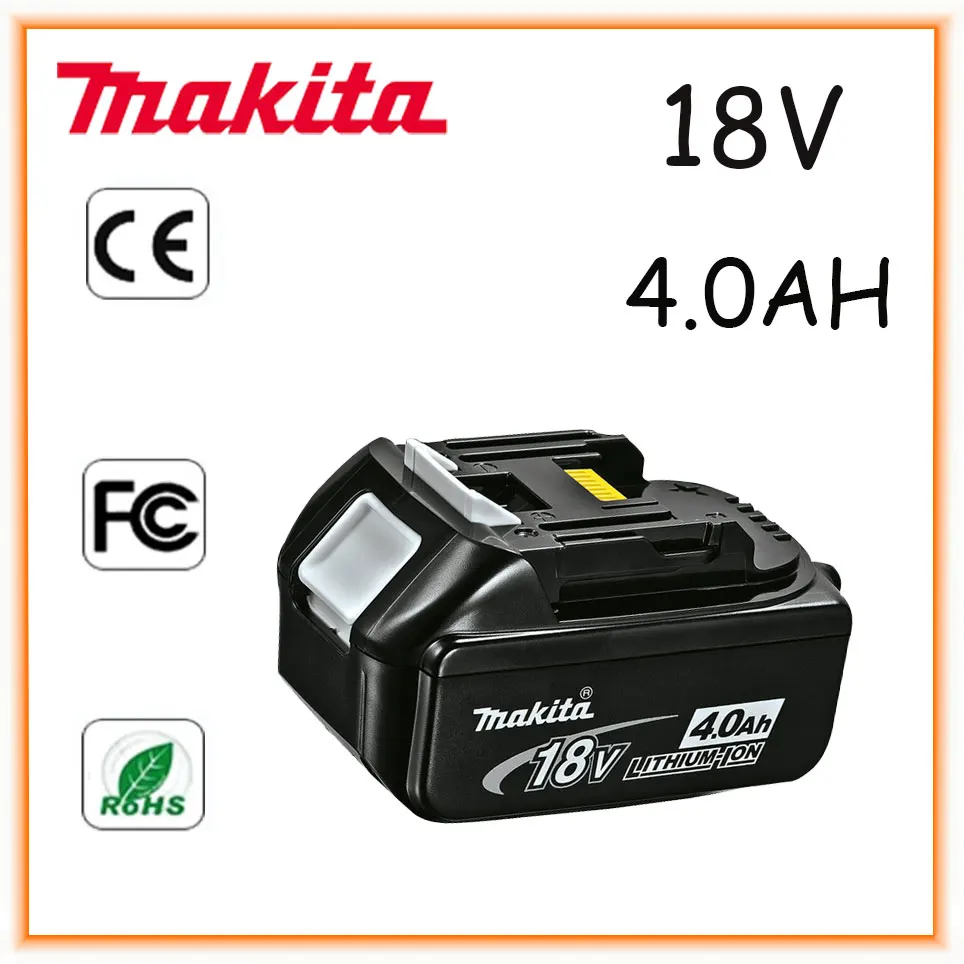 

Makita Original 18V 4.0AH 5.0AH 6.0AH Rechargeable Power Tools Battery with LED Li-ion Replacement LXT BL1860B BL1860 BL1850