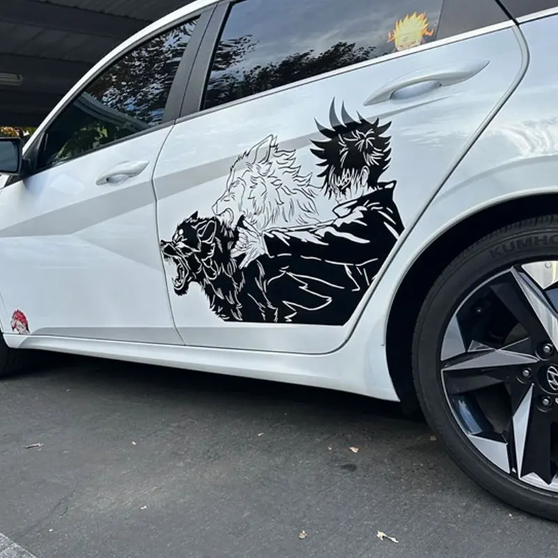 Large Anime Decal Graphic For Cars Sticker Decoration Side Hood Auto Parts Die Cutting Water Proof Vinyl Decals Accessories
