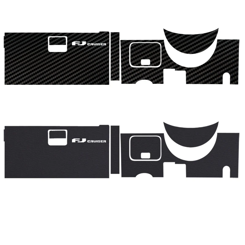 Main Copilot Anti Kick Protective Pad For Toyota FJ Cruiser Console Bottom Anti-Dirty Pad Leather Sticker Decoration Accessories