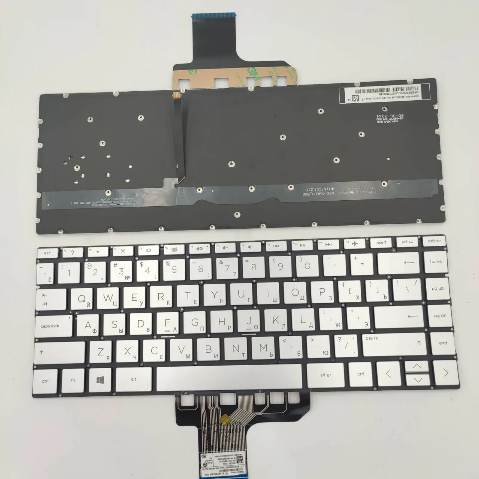 

US RU FR layout for HP ENVY X360 13-AN 13-AQ 13-AH 13-AG 13-AR TPN-W133 W144 Q214 W141 Laptop Keyboard