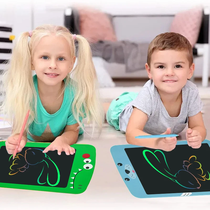 8.5 Cartoon LCD Writing Tablet Children Magic Blackboard Digital Drawing Board Painting Pad Brain Game Kids Toys Girls Best Gift