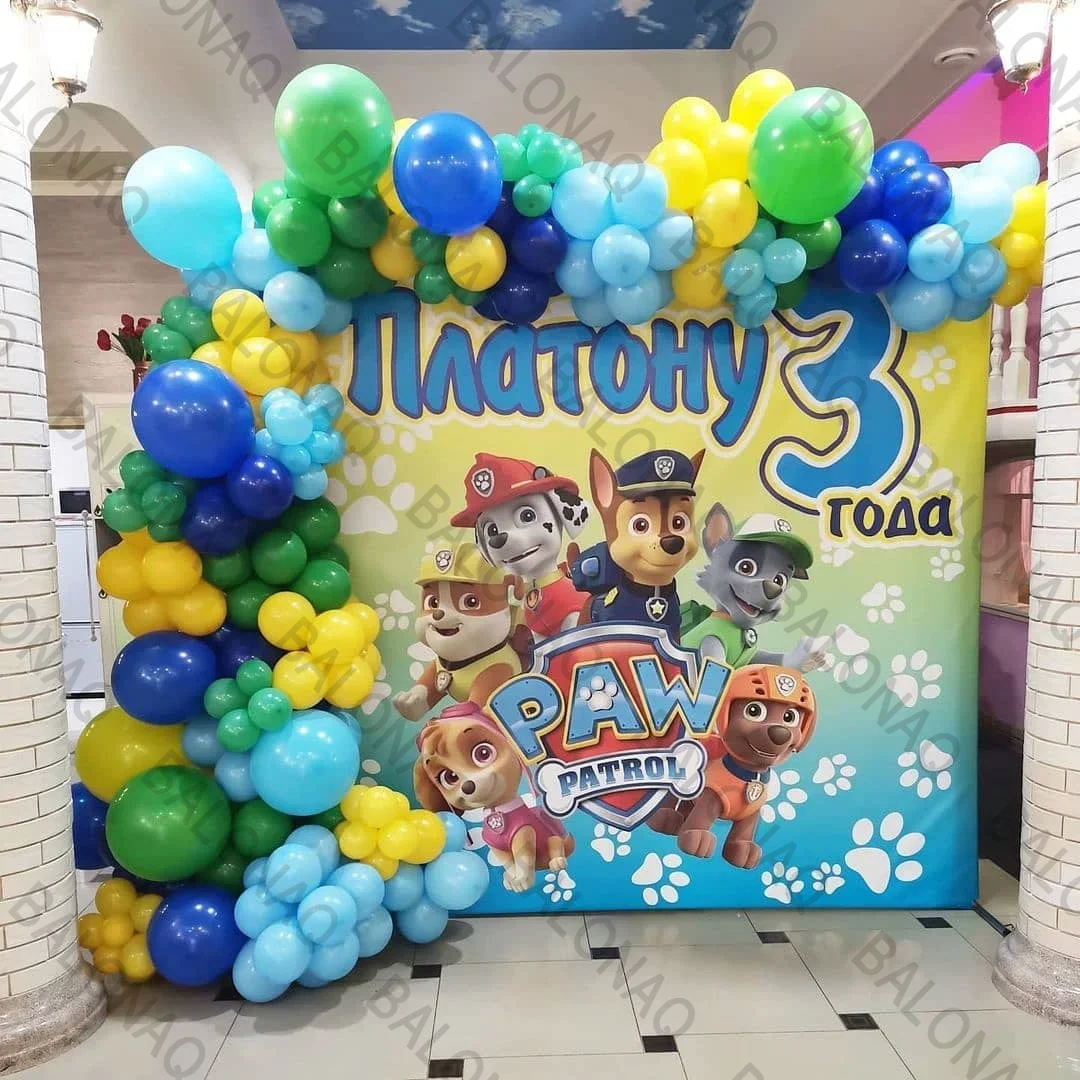 Niedlicher Chase Skye Ballon Marshall Rocky Zuma Everest Cartoon Paw Patrol Thema Party Dekor Babyparty Kinder Geburtstagsgeschenk