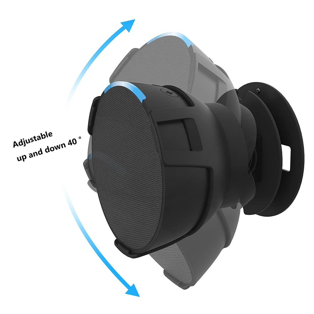 Soporte de pared para altavoz inteligente Amazon Echo Pop, estante de pared para ahorro de espacio
