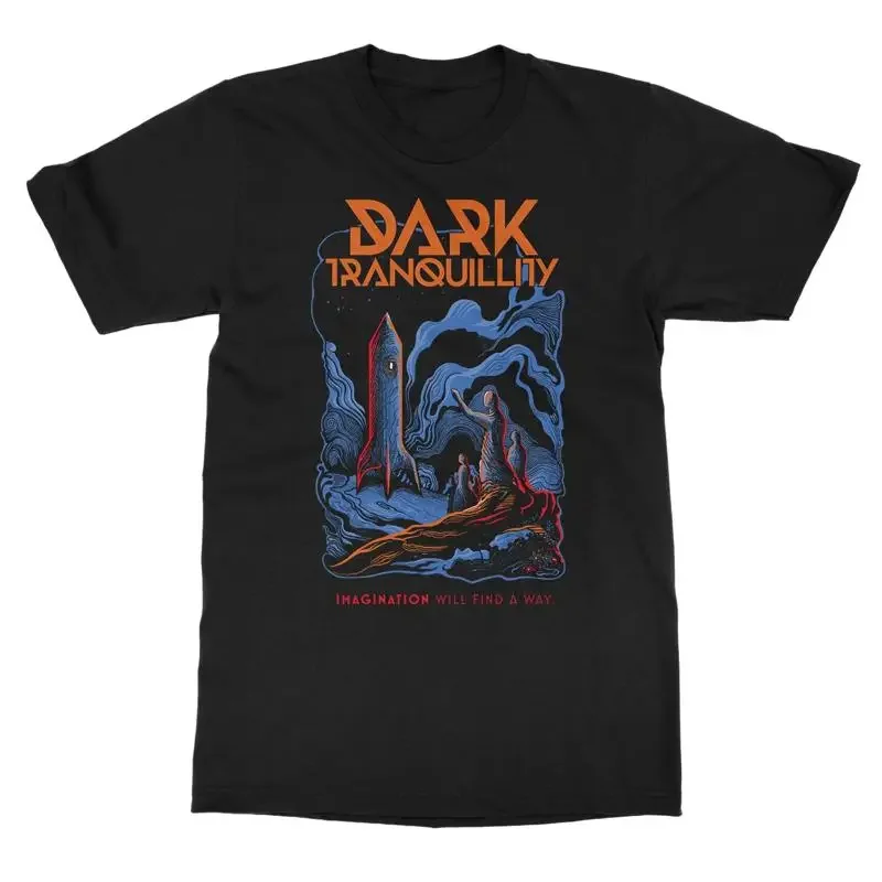 T-shirt noir Dark Tranquillity Band, toutes tailles pour la famille