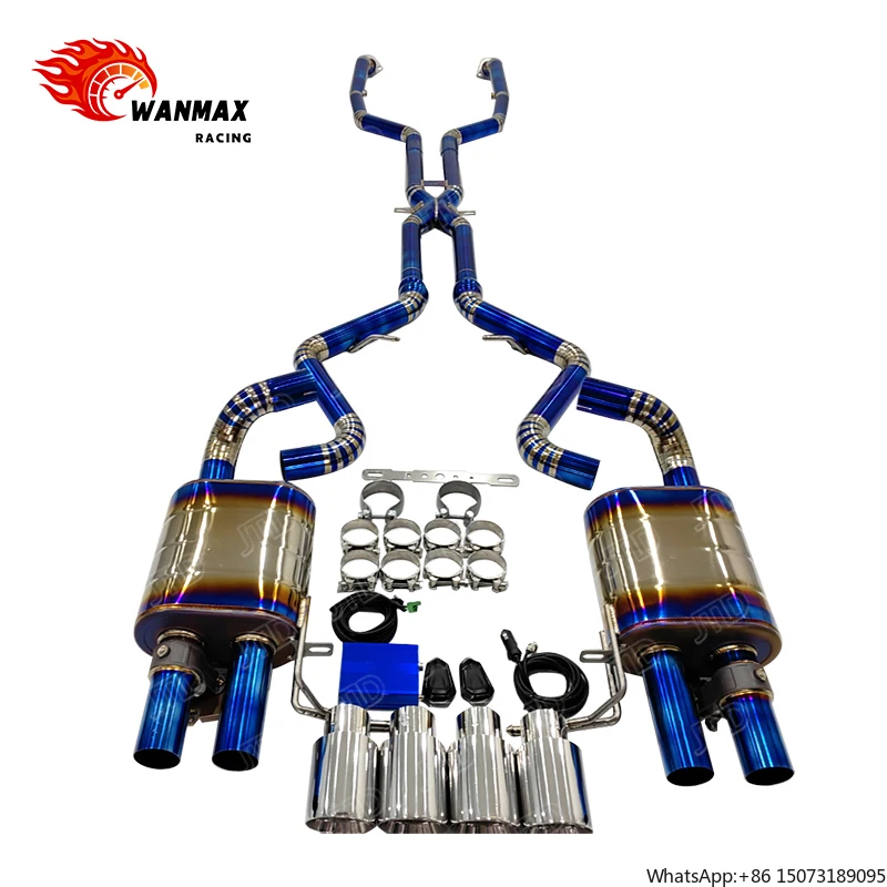 

High Performance Titanium Valvetronic Exhaust Catback System for E90 E92 E93 M3 Exhaust