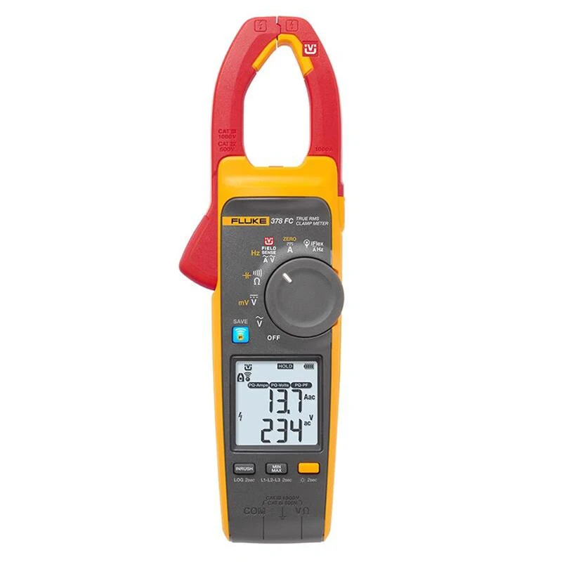 Fluke 378 FC Non-Contact Voltage True-rms AC/DC Clamp Meters with IFlex Fluke 378FC