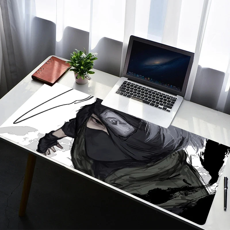 

Mouse Pad Laptop Gamer Cabinet Keyboard Pad Non Slip Rubber Mousepad Office Computer Gaming Naruto Kakashi Hatake Desk Mouse Mat