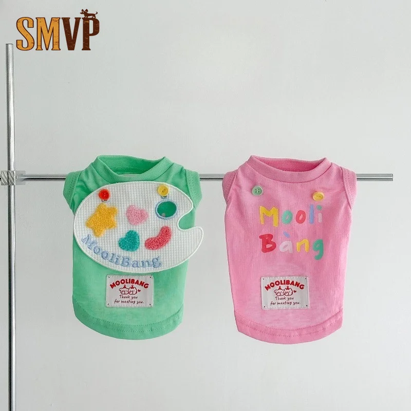 camiseta-de-algodon-para-mascotas-2026-original-transpirable-de-manga-corta-con-diseno-de-paleta-de-colores-comoda-para-mascotas-pequenas