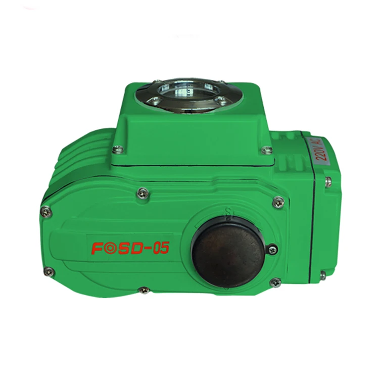 

FOSD-05 Привод двигателя 50 Нм Электрический клапан Конструкция управления из нержавеющей стали Электрический привод