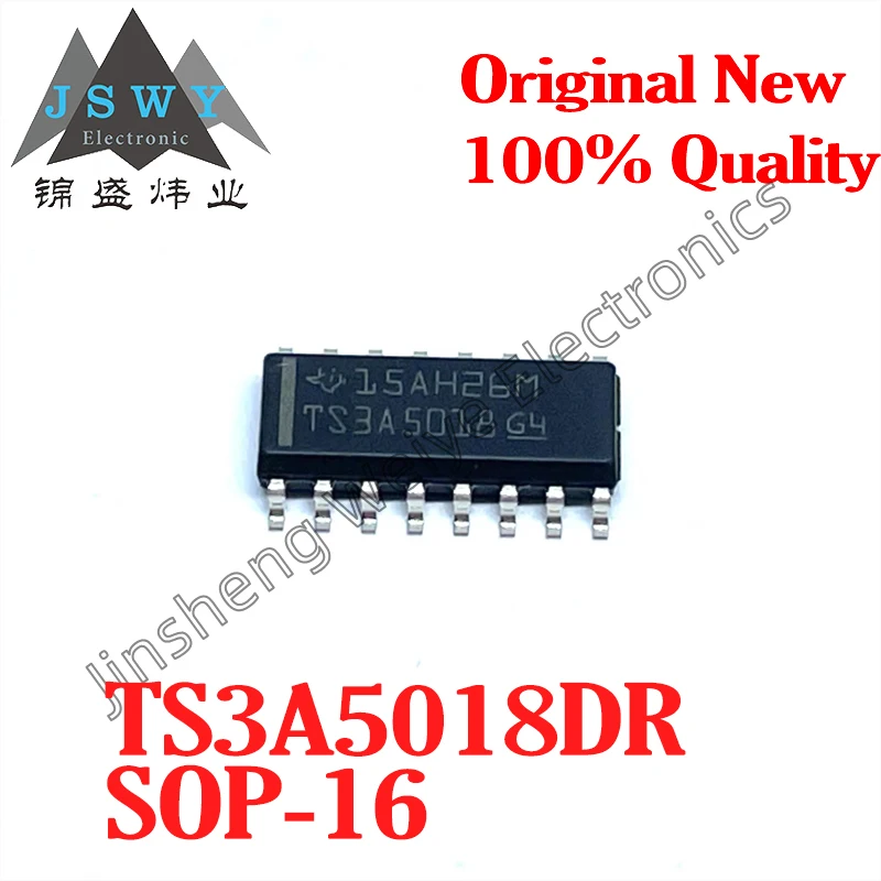 (10/50Piece) TS3A5018DR TS3A5018 SOP-16 Package 100% Authentic High-Performance Analog Switch Chip in Stock