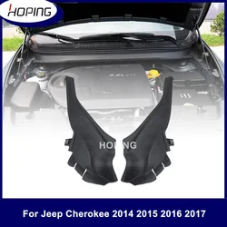 Hoping Front Windshield Wrap Corner Trim For Jeep Cherokee 2014 2015 2016 2017 Windshield Wiper Side Trim Cover