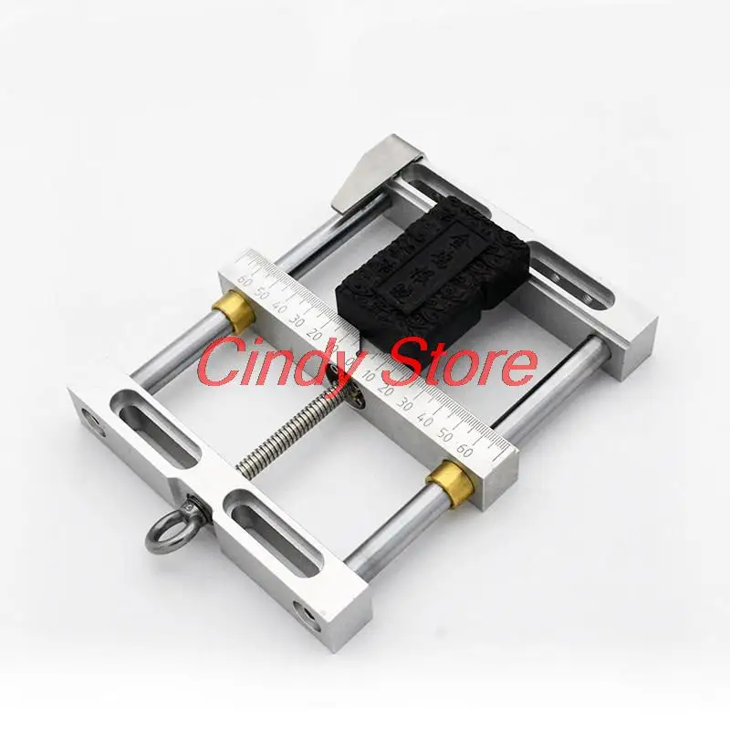 CNC Engraving Machine Parallel-jaw Vice Precision Flat Tongs Special Vise for Brand Carved and Hollowing Out Relief