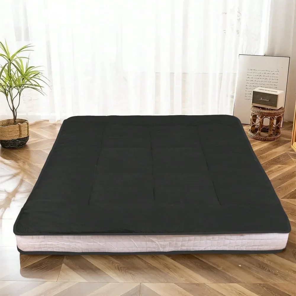 

Японский напольный матрас-футон, утолщенный складной матрас для сна, рулонный походный матрас, татами-мат, напольный лежак