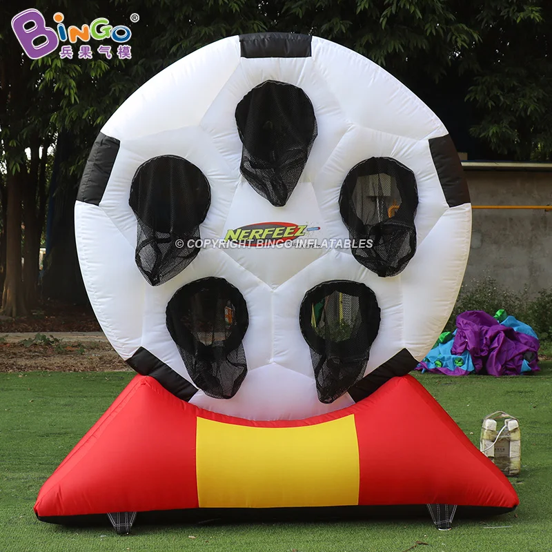 Personalized 2m/6.5ft High Inflatable Soccer Dart Board Balloon Toys For Football Shooting Sports Game