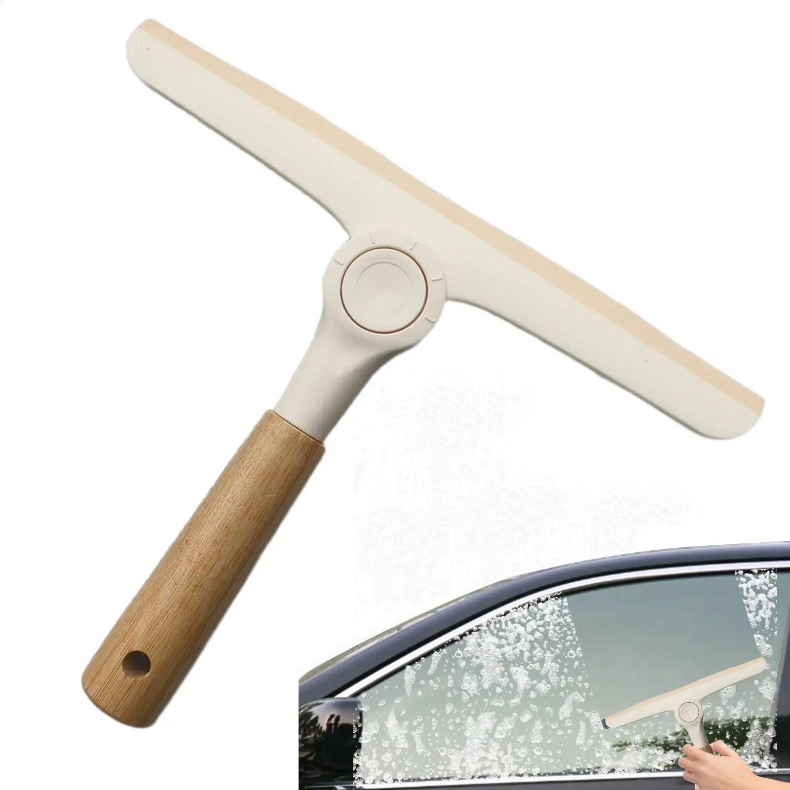 Glass Squeegee Window Wiper Handheld Cleaning Tool Shower Door Claning Squeeger For Mirror Bathroom Home Living Room