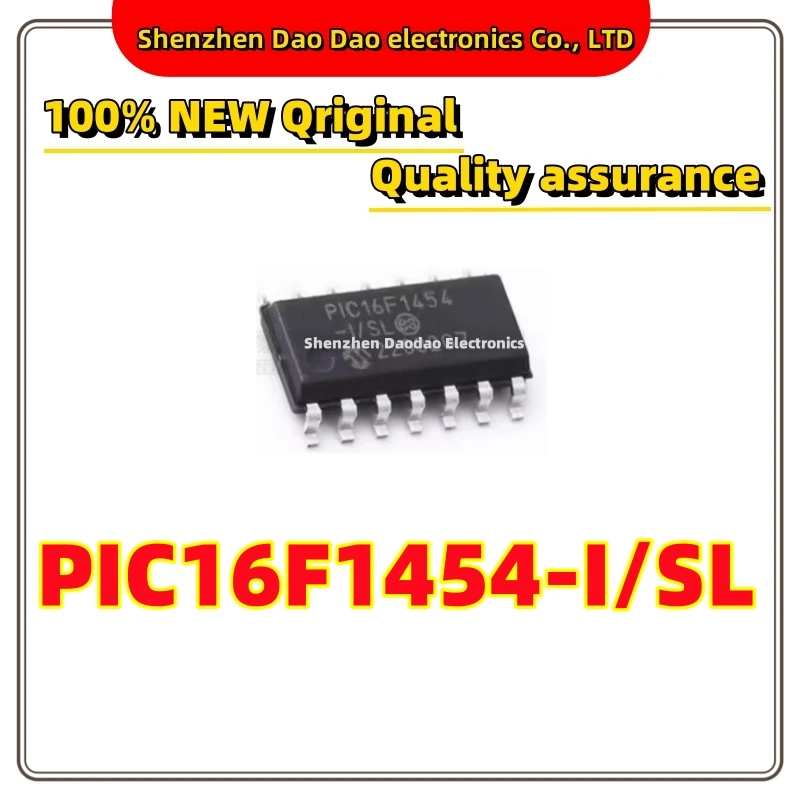 5Pcs PIC16F1454-I/SL PIC16F1454 SOP-14 microcontroller chip new original