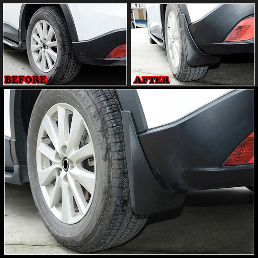 Car Fender Mud Flaps For Mazda CX-5 CX5 2012 2013 2014 2015 2016 Splash Guards Mudguards Mudflaps Car Accessories