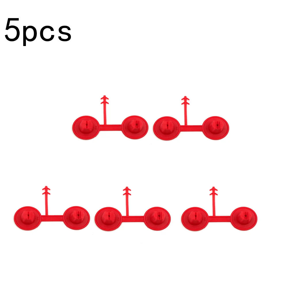 Boquillas de espuma en aerosol de poliuretano reutilizables, puntas para aislamiento de techo y pared, herramientas manuales, fácil de colocar, limpiable, rojo, 5,5x2cm