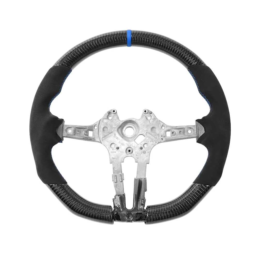 

M3 M6 550D 328M leather Steering Wheel Cover Kit For Bmw F10 F20 F30 F48 Remote Cruise Control Speed Button Switch Shift Paddle