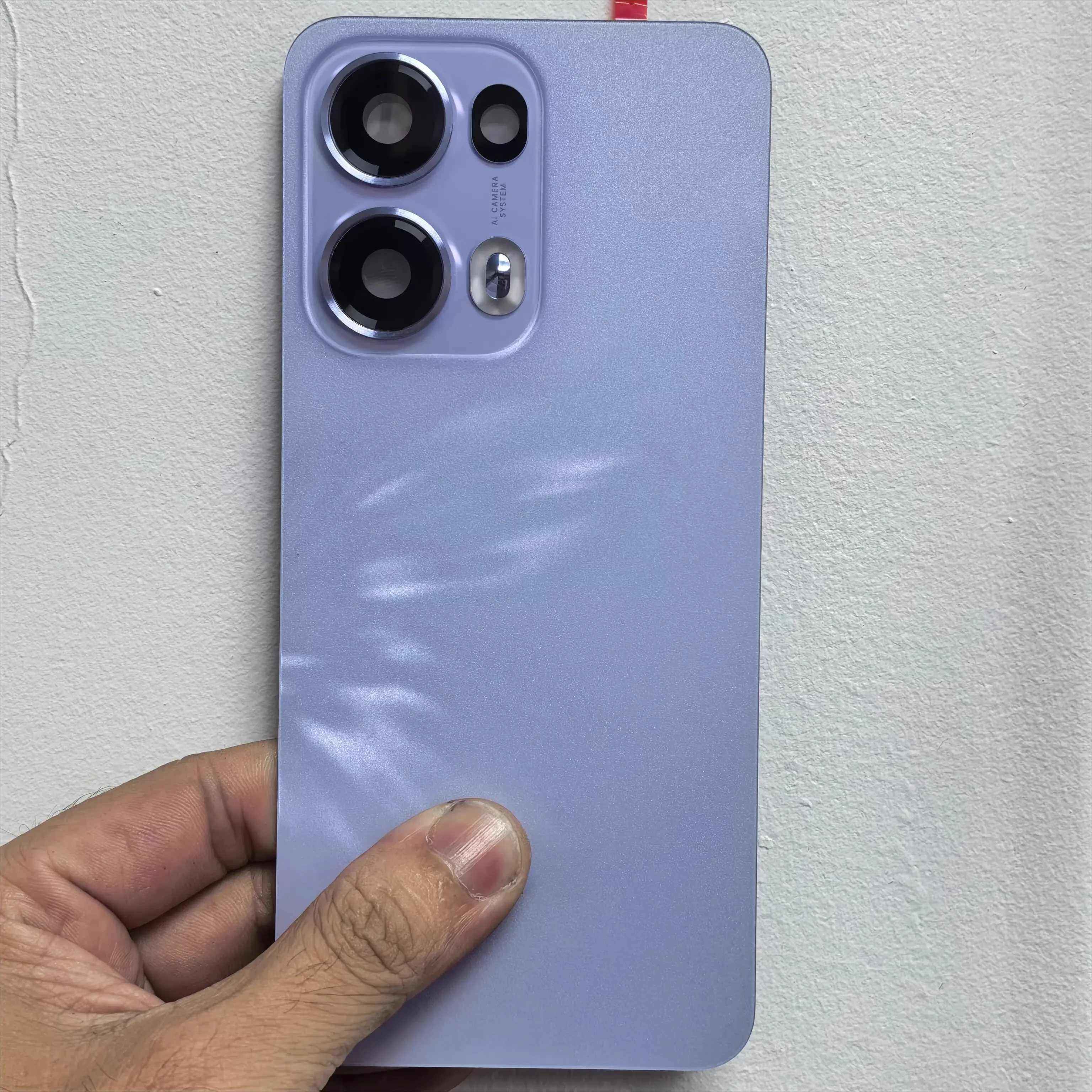 For OPPO Reno 13F Rear Battery Door Housing Case, Camera Lens Frame Replacement