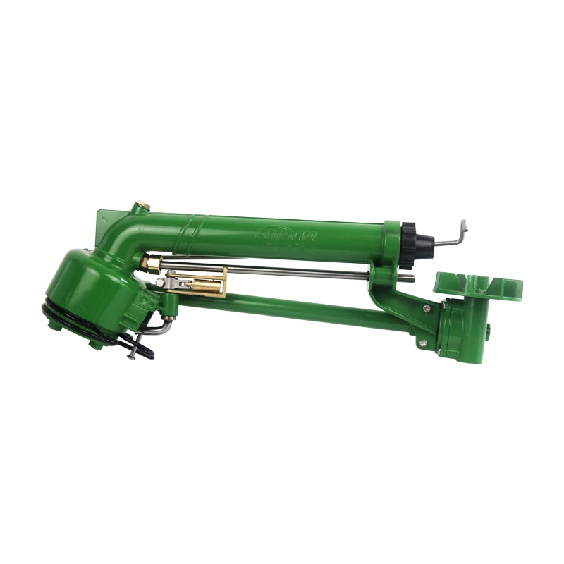 High Flow 40 Model 360 Gear Drive Metal Large Turbine Sprinkler with 80m Coverage Range for Farmland and Lawn Irrigation