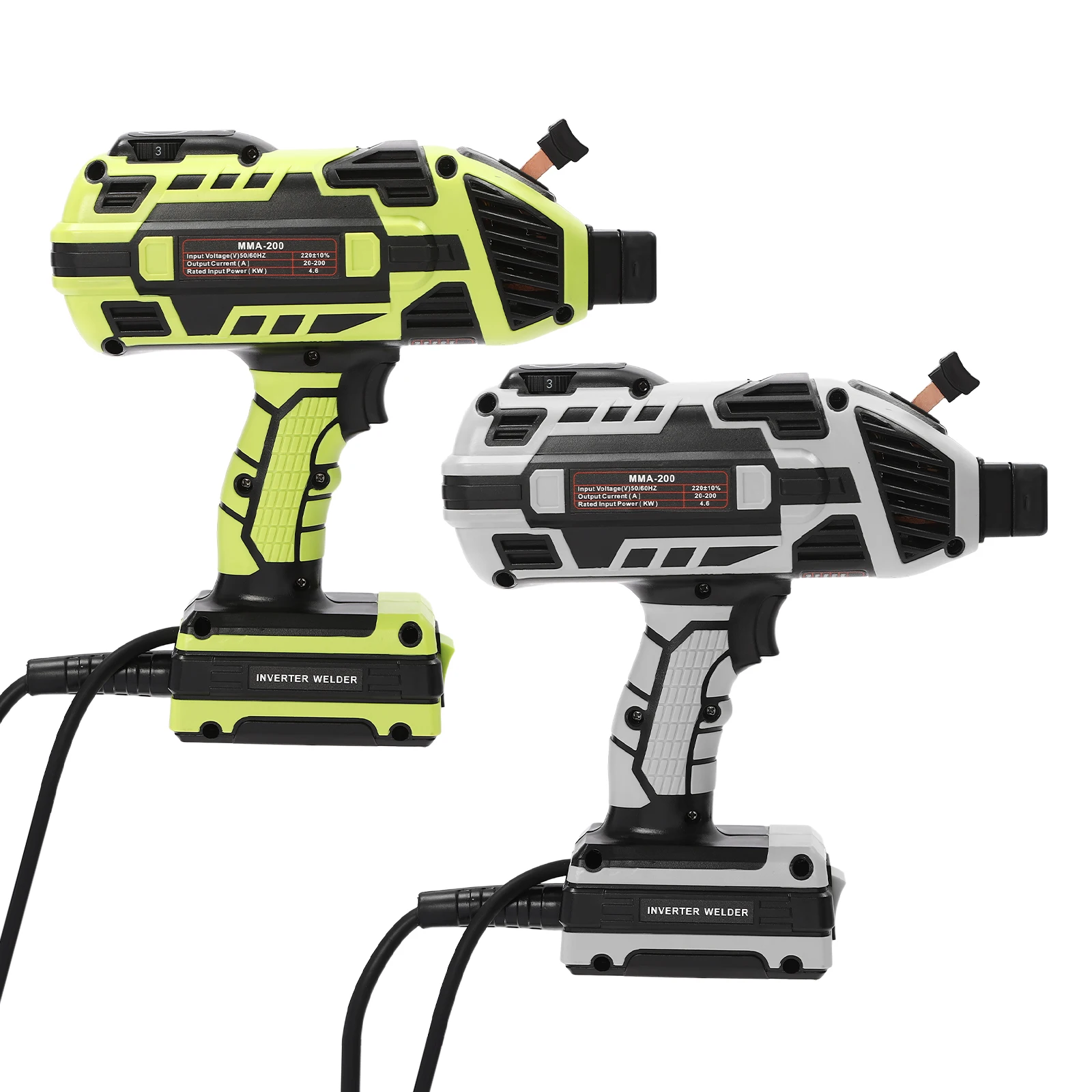 Verbesserte Handschweißmaschine. Handschweißpistole mit IGBT-Inverter 20–200 A