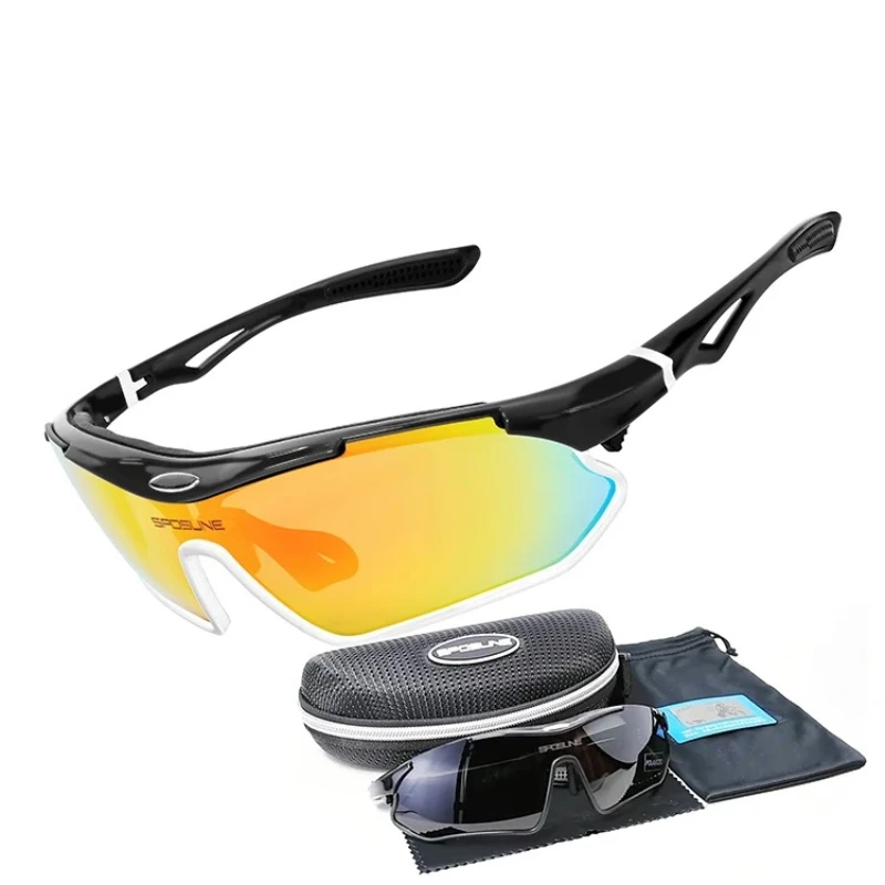 Manufacturer Custom Sports Sunglasses Polarized Mirror Lens Cycling Riding Glasses UV Protection Running Fishing Safety Eyewear