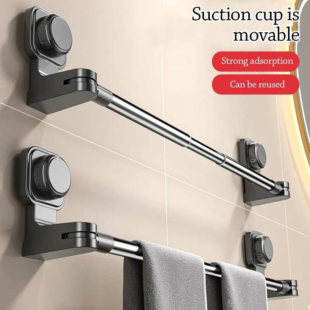

Новая вешалка для полотенец на присоске, регулируемые выдвижные вешалки для полотенец, многофункциональная настенная сушилка для одежды