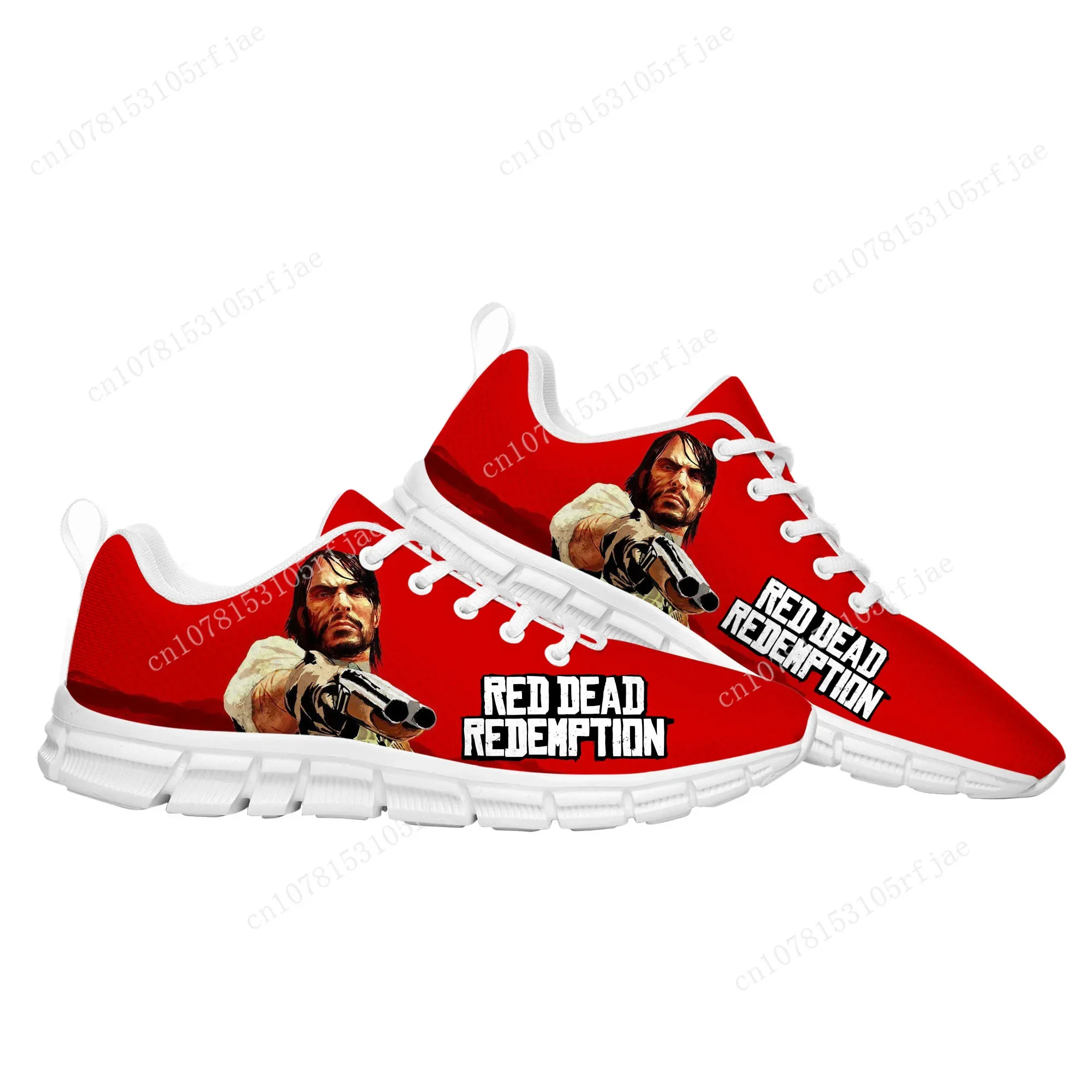 Video Game Red Dead Redemption Sports Shoes High Quality Men Women Teenager Sneaker Tailor Made Couple Built Shoes