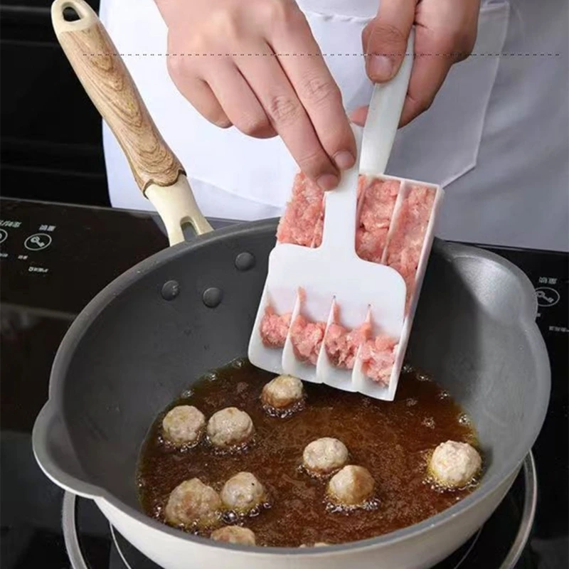 Meatball Maker Rice Balls Maker Shake Meatball Mold with Scale Designs Beef Balls Mold Processing Tool for Meatball