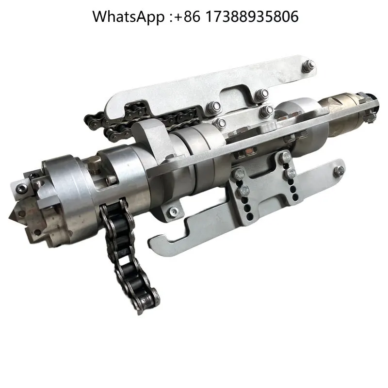 High-Pressure Washer Nozzle Kit Rotating Button Drain Pipe & Sewer Cleaning Nozzle Head for High-pressure Washer