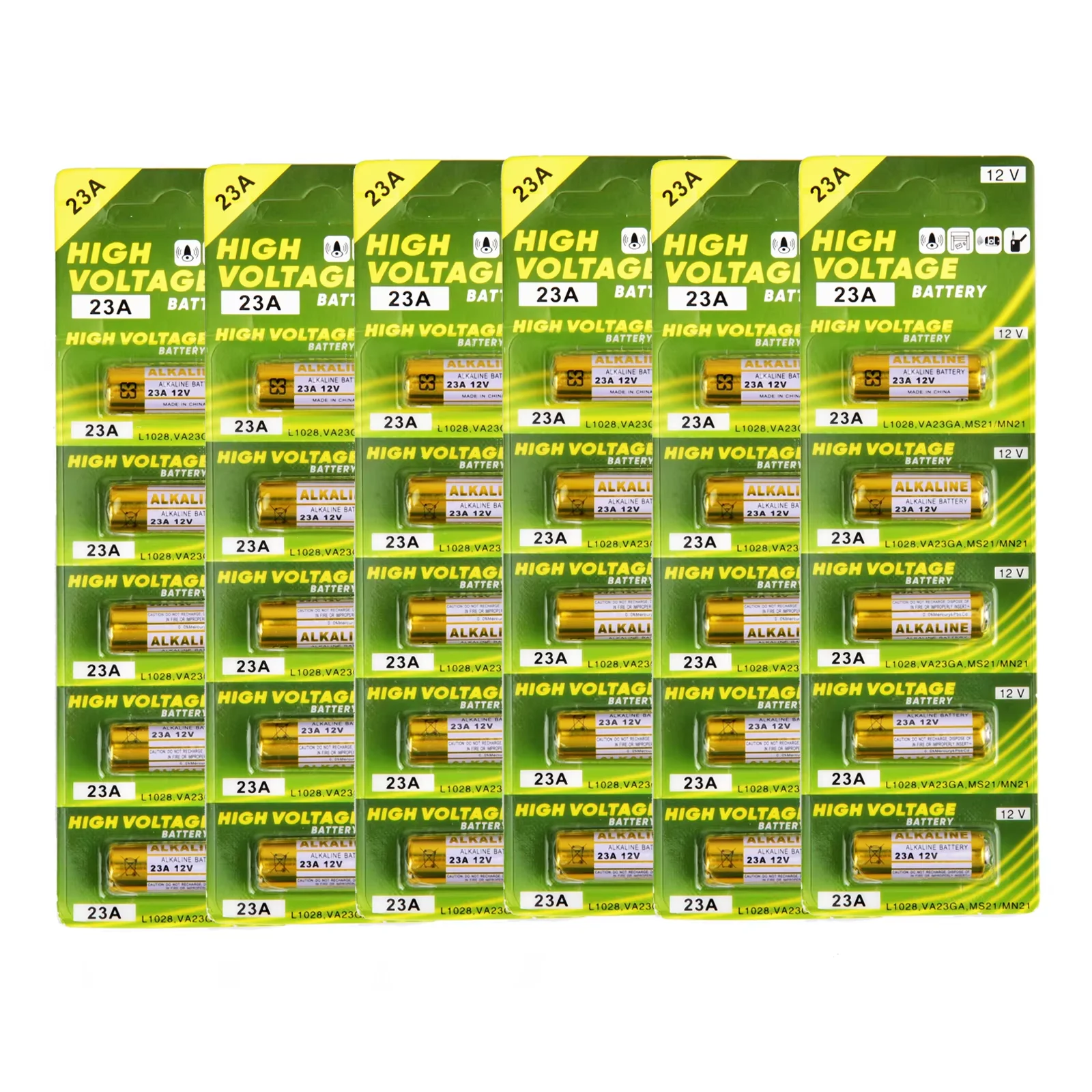 5-50Pcs 12V A23 23A Alkaline Battery 23GA A23S E23A EL12 MN21 V23GA GP23A LRV08 For Doorbell Remote Control Electric Toy