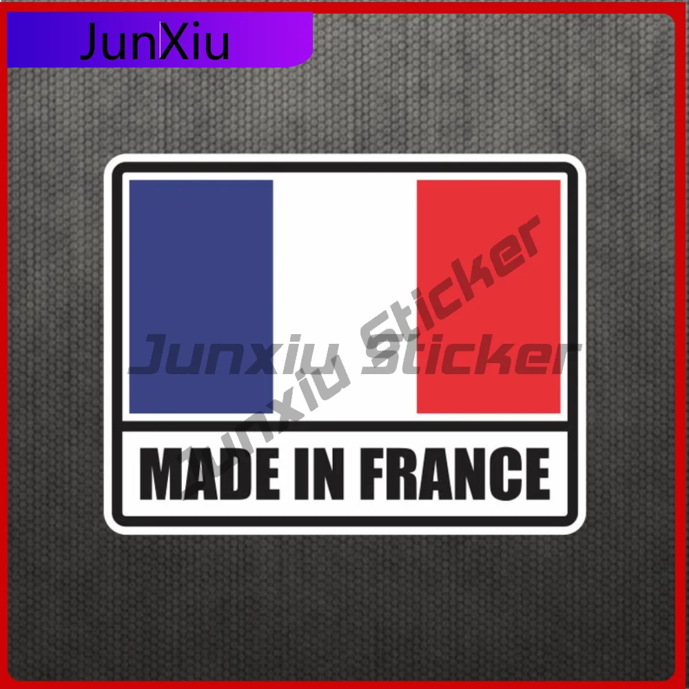 

Made In France Sticker Vinyl Decal French Sticker Decal Premium Car Sticker For Laptop Helmet Fade Resistant Decoration Auto