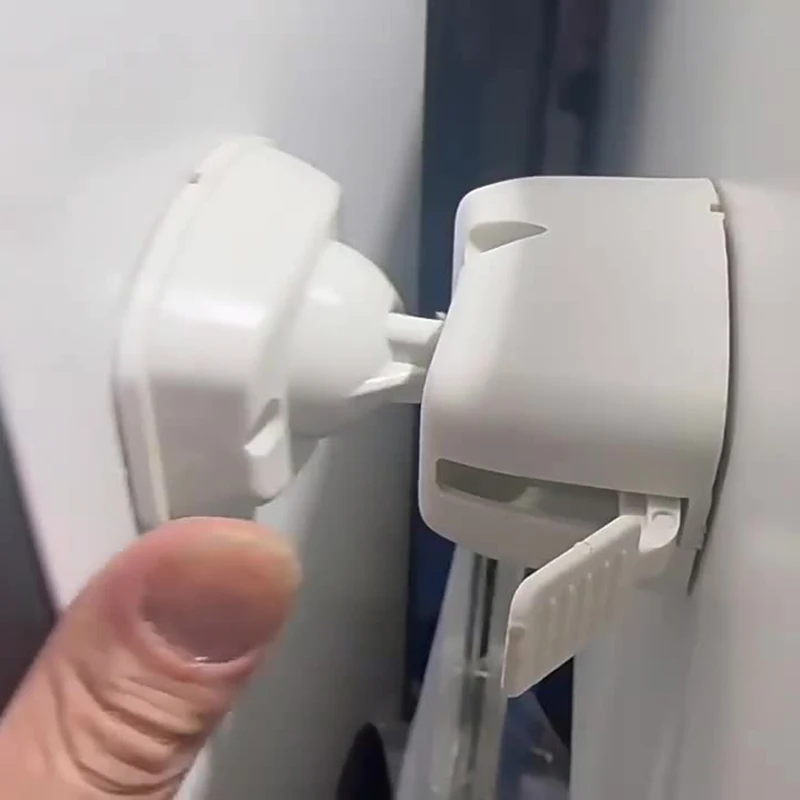 

1 Set RV Main Door Catch Holder White Black Nylon PA66 For RVs Caravan Campers Motorhome Parts