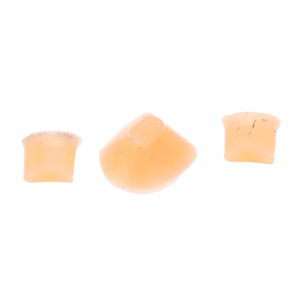 6PCS Durable Silicone Flute Trill Key Bumper khaki Flute Key Covers Flute Repair Parts For Flutes