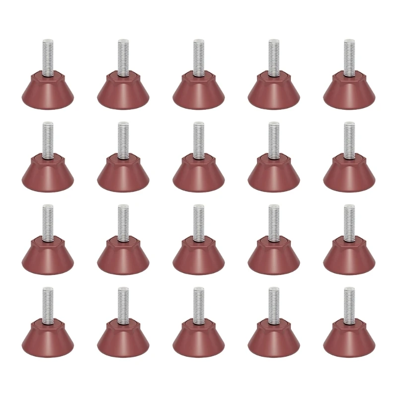 

Thickened Floor Protector Pad Quiet Sliding Solution 20pcs for Heavy Furniture