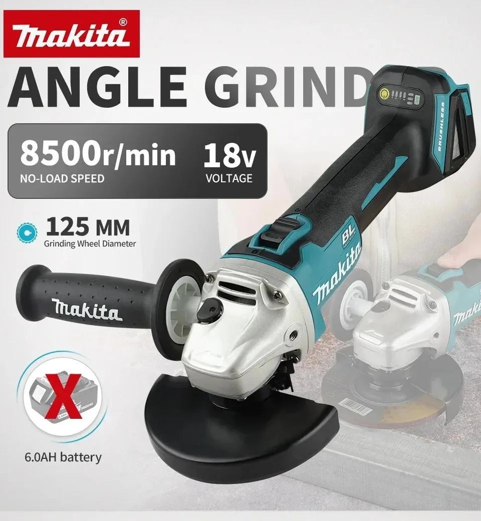 makita-dga404-125mm-wireless-cordless-angle-grinder-brushless-hand-tool-for-metal-derusting-work-and-concrete-wall-grinding
