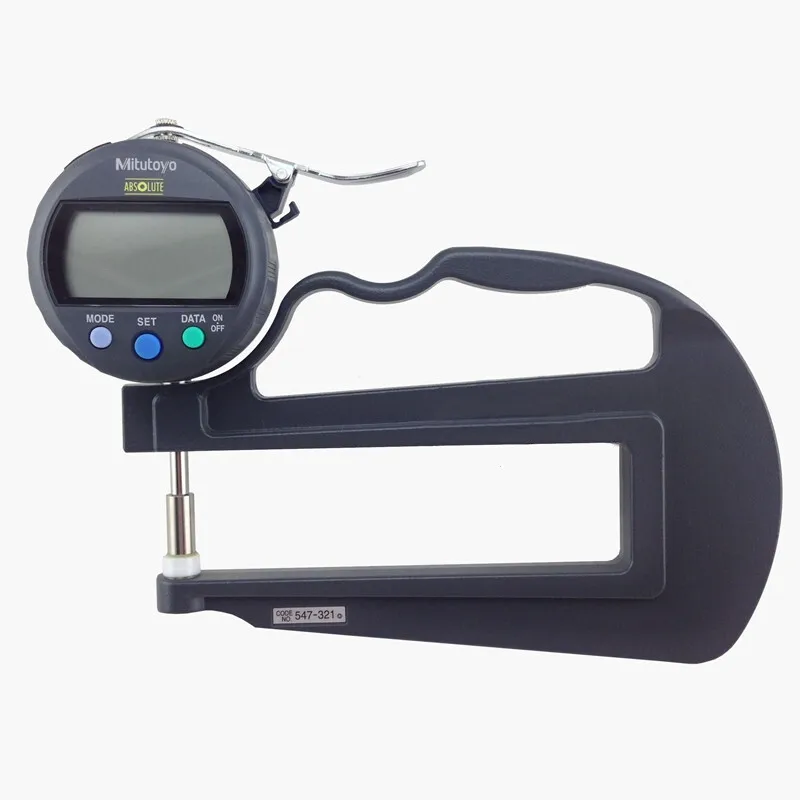 

High-precision Digital Display Deep Throat Thickness Gauge 0-10 * 0.001 Micrometer Thickness Gauge