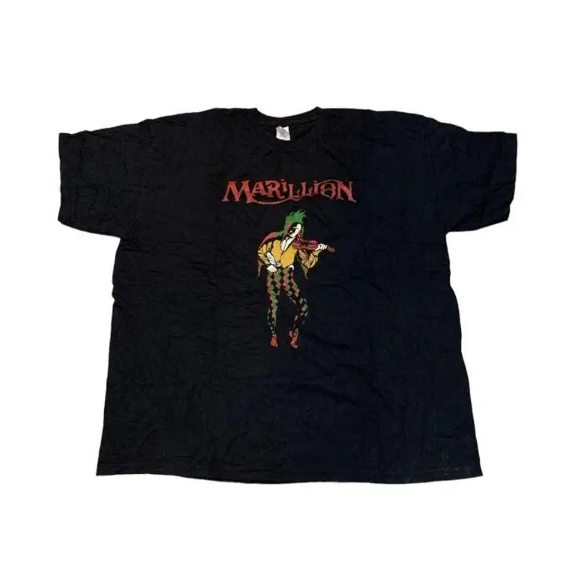 

Marillion band shirt rock cotton black tee S 4XL