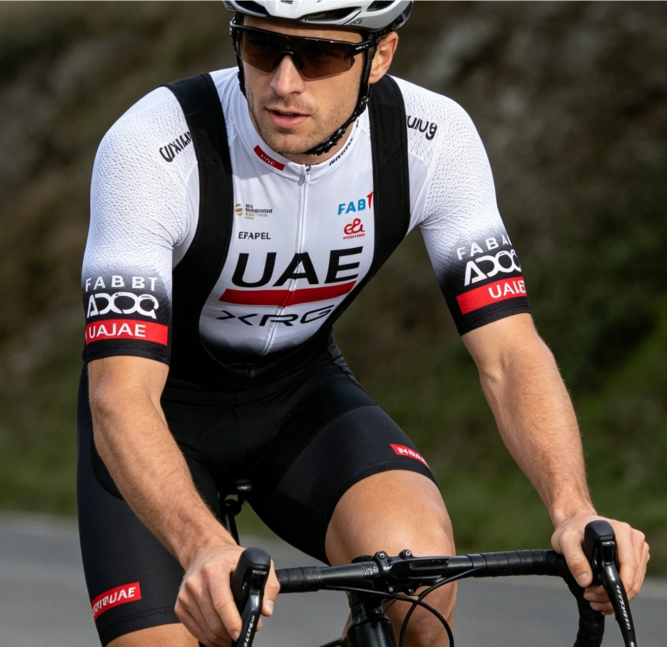 

New Tour UAE Cycling Jersey Road Bike Maillot JERSEY Shorts Set Men Women Fast Dry Ropa Ciclismo Bicycl T-shirt Clothing