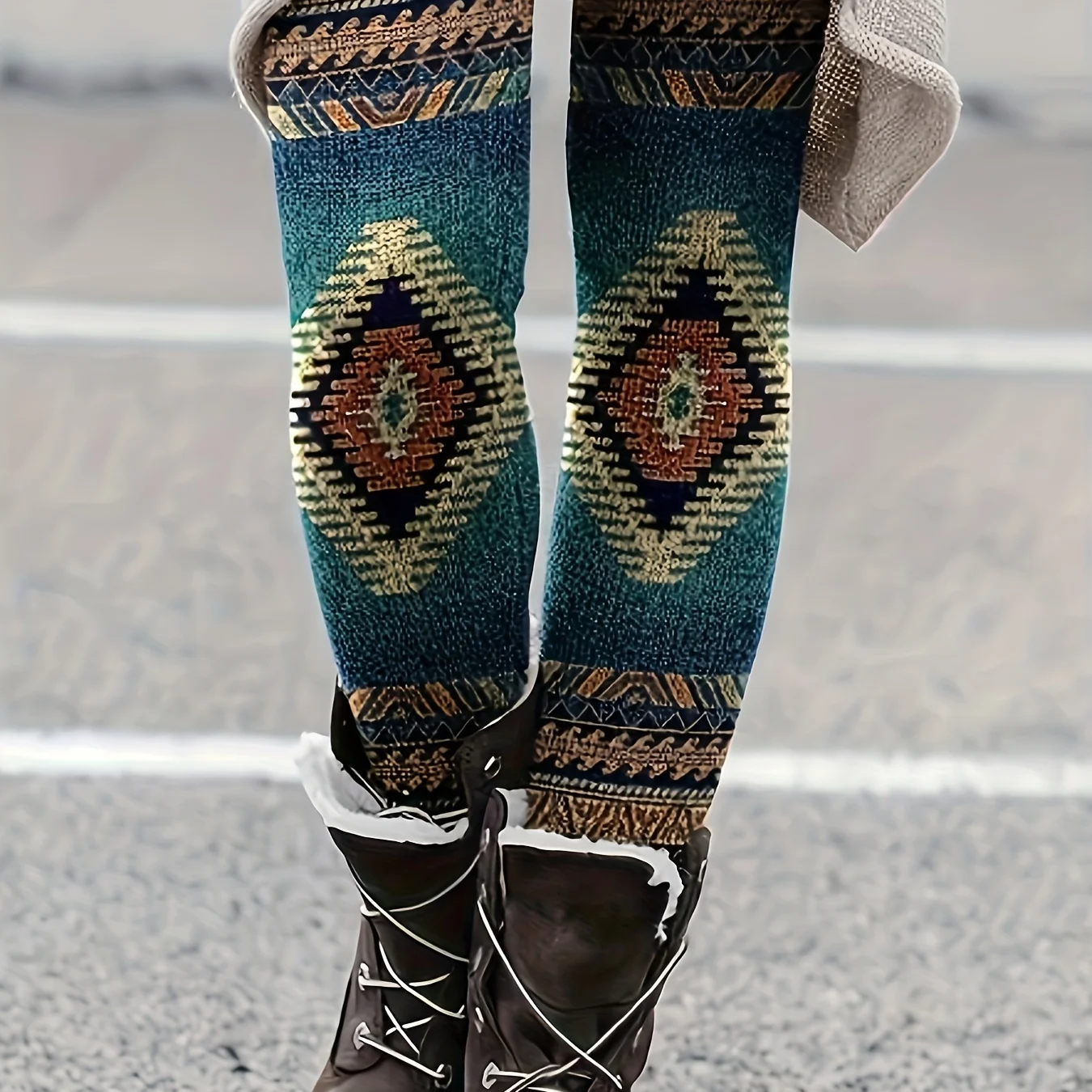 

Women's Leggings stripe leggings Stretchy Slim Tights Sexy Fashion Yoga Pants Trendy Cool Workout Trousers