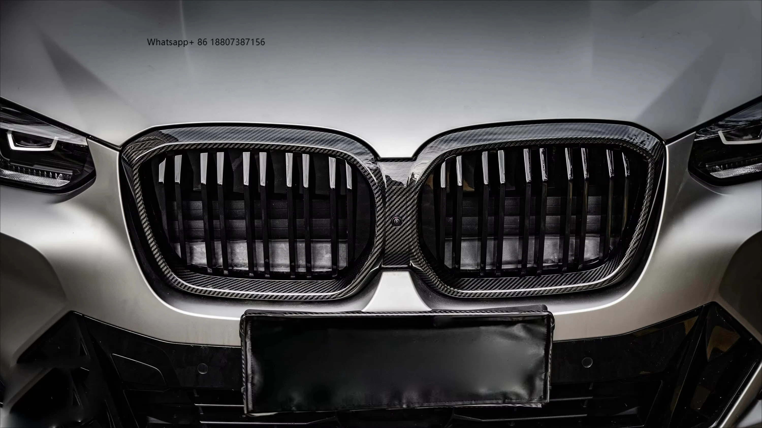 

Высококачественная решетка радиатора из сухого карбона для IX3 G08i, замена передней решетки из сухого карбона, идеальная совместимость