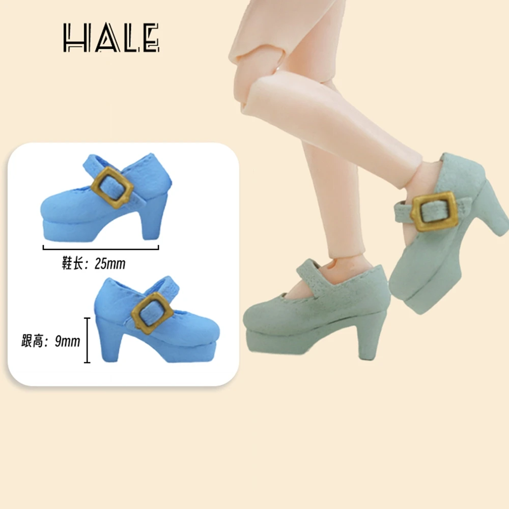 New OB11 Rabbit Rubber Shoes Doll Clothes Short Sleeves 1/12 BJD, OBITSU11 Model Toys Gift Collection Decorative Ornaments PVC