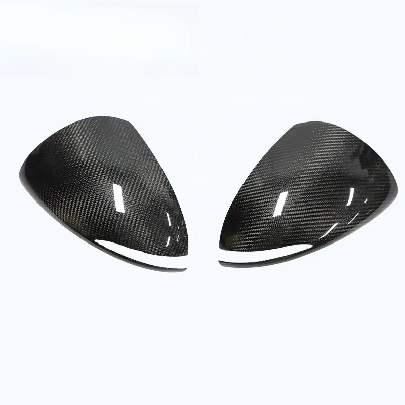 For 2019-2023 Hyundai Sonata N Line Carbon Fiber Mirror Cover Caps OEM Style Car Side Rearview Mirror Shrouds Exterior
