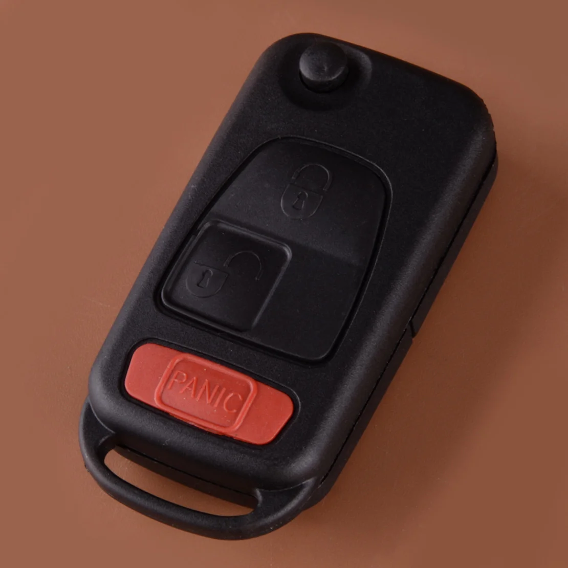 3 Button Keyless Remote Fob Flip Shell Case Fit for Chrysler Crossfire 2004-2008 Mercedes Benz SLK230/SLK320/SLK32 AMG 1998-2004