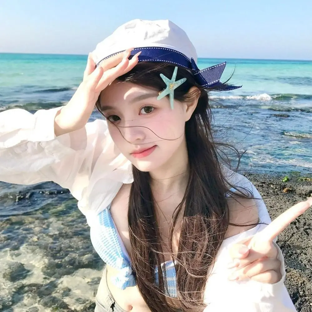 

Vintage Sweet White Sailor Hat Korean Style Letter Embroidery Octagonal Cap Bowknot Uniform Cap Painter Hat Beach